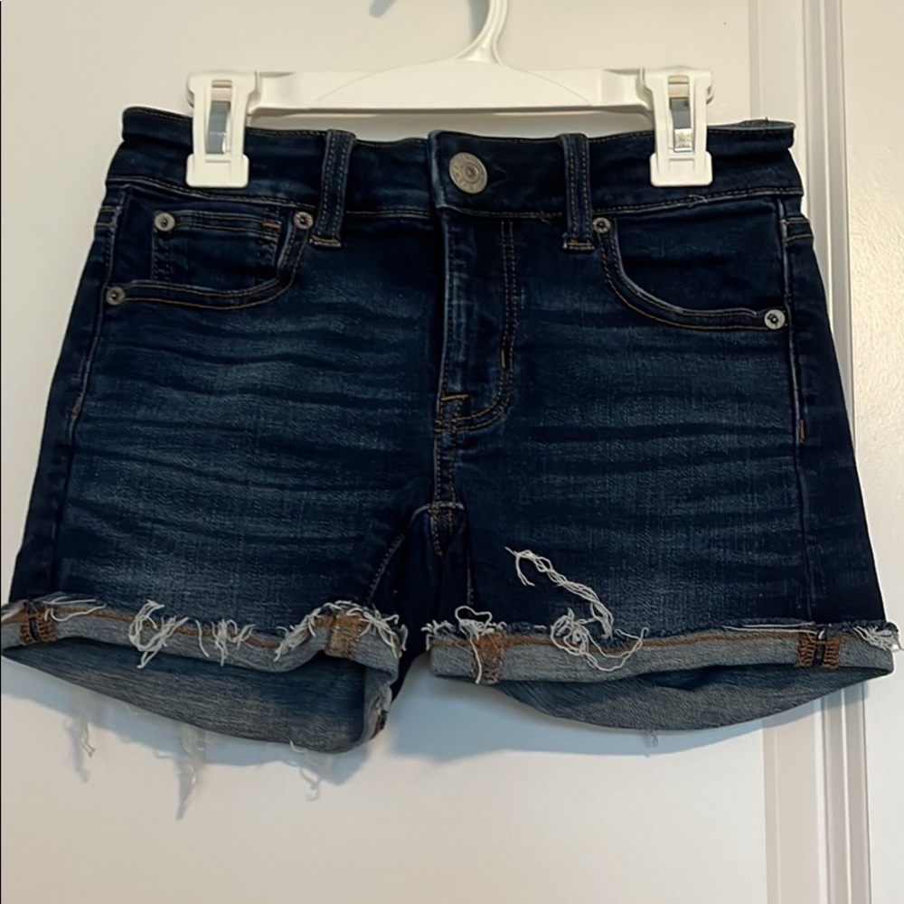 American eagle size 0 Jean shorts